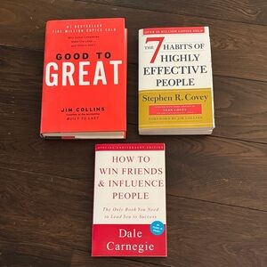 Set of Three Influential Business Books